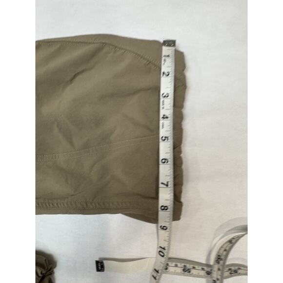 Mountain Hardware Capri Pant Brown Hiking Cropped Women Quick Dry Size 8 - Picture 11 of 15